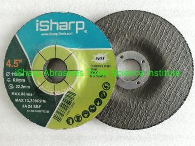Isharp Abrasive Cutting Discs Grinding Wheels for Metal Stainless Steel