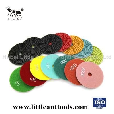 High Quality Shine Extremely Flexible Diamond Polishing Pad for Granite