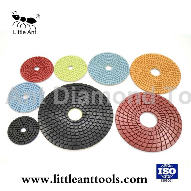 3 Inch Diamond Wet Flexible Polishing Pads
