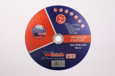 China Factory 9inch Big Size Cutting Disc for Metal Cutting Tools