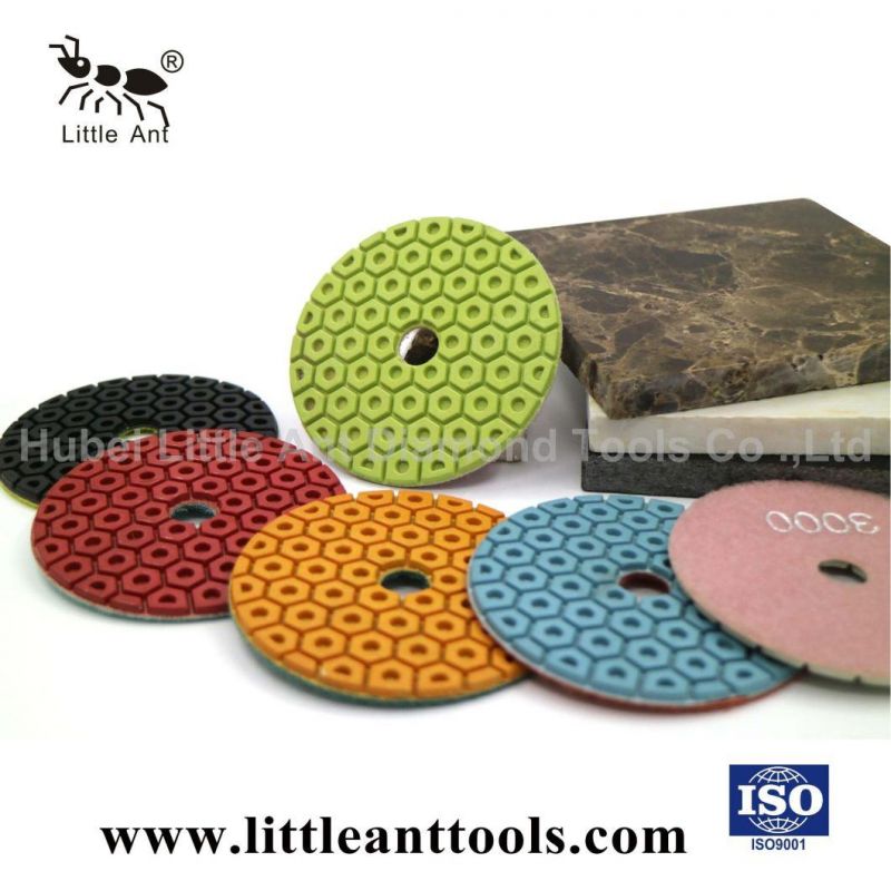 Flexible Wet Diamond Polishing Pad for Marble Granite Polish