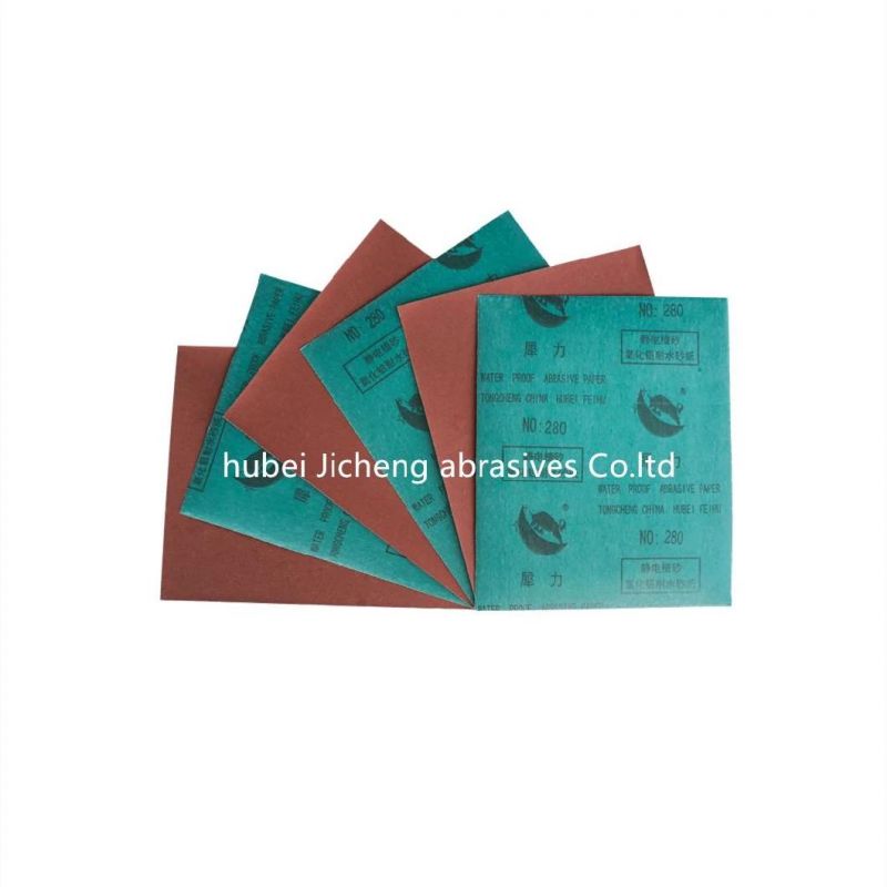 Water Proof Wet&Dry Sandpaper Abrasive Paper Sanding Paper Sand Paper for Automobile Refinishing