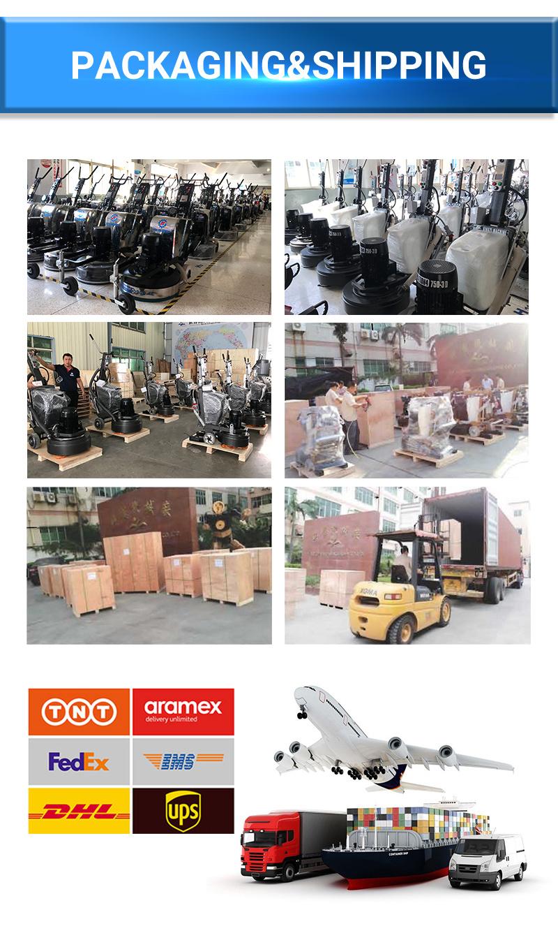 High Speed Hand Brush Terrazzo Diamond Electric Planetary Vacuum Glazed Burnisher Epoxy Concrete Floor Polishing Grinding Grinder