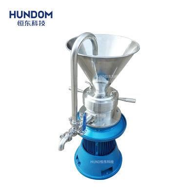 Food Machinery Commercial Vertical Peanut Butter Making Machine Colloid Mill