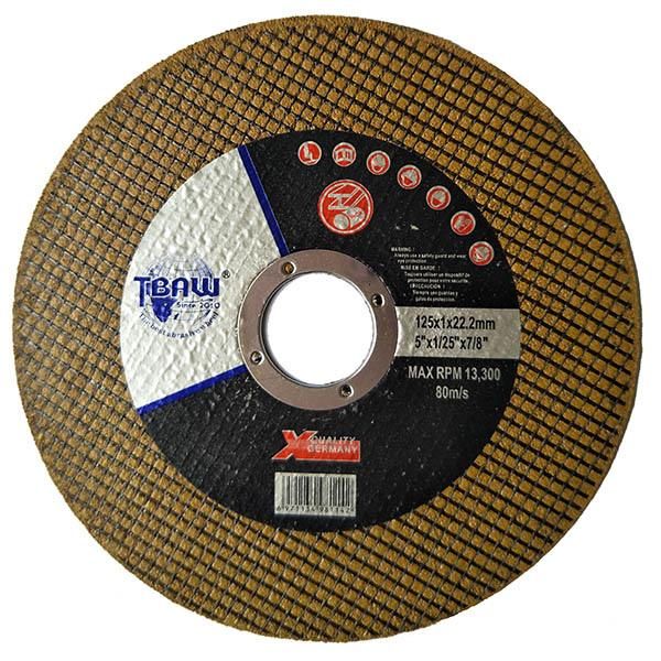 125mm Cutting Wheel for Inox Stainless Steel Super Thin Cutting Disc 5inch