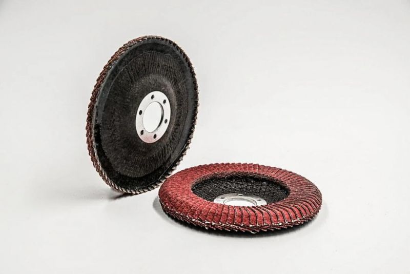 Half-Curved Flap Disc with Vsm Ceramic Cloth Polsihing R Angle