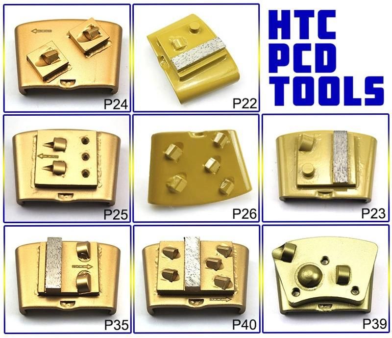 HTC PCD Grinding Tools for Epoxy Floor Removal