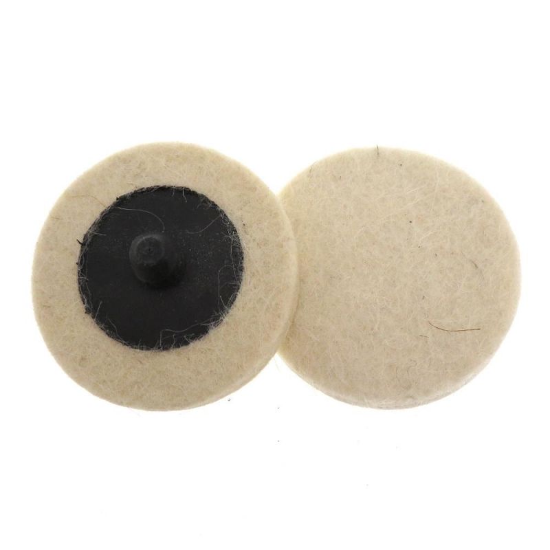 2 Inch 100% Natural Compressed Wool Buffering & Polishing Pads for Cleaning