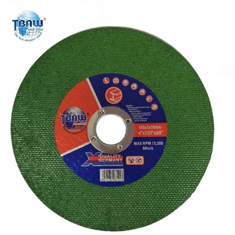 4.5" 115X1.0X22mm Cut off Wheel for Metal Abrasive Stainless Steel Cutting Wheel