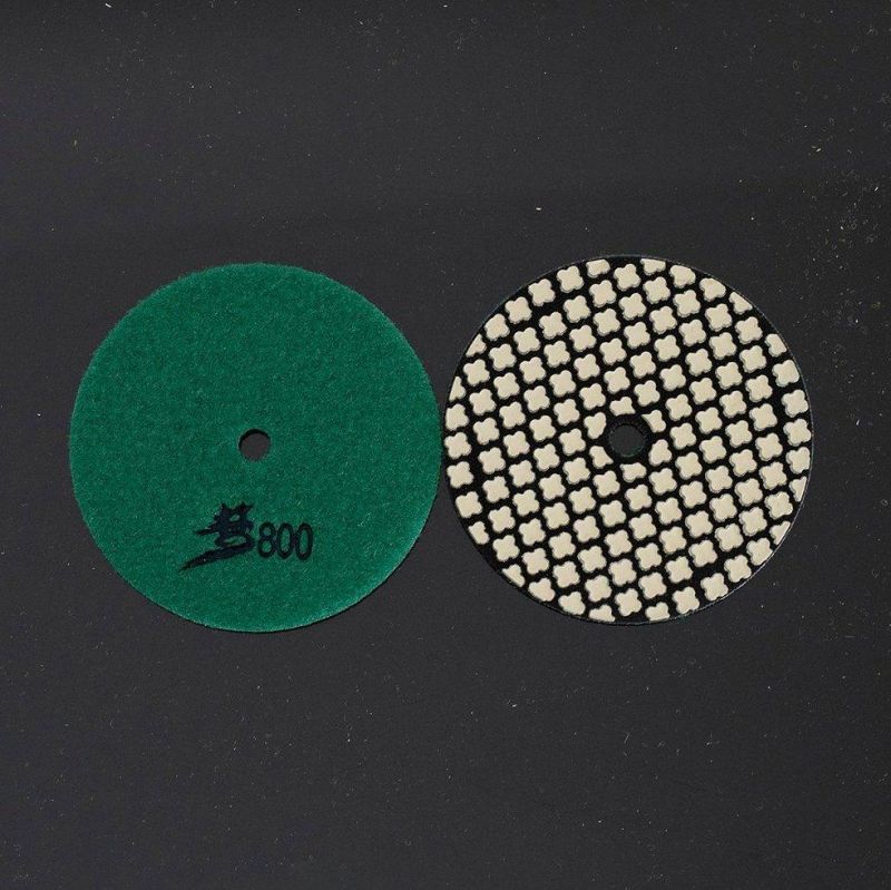 7 Steps M-Type Diamond Tools Dry Polishing Pad for Marble/Granite