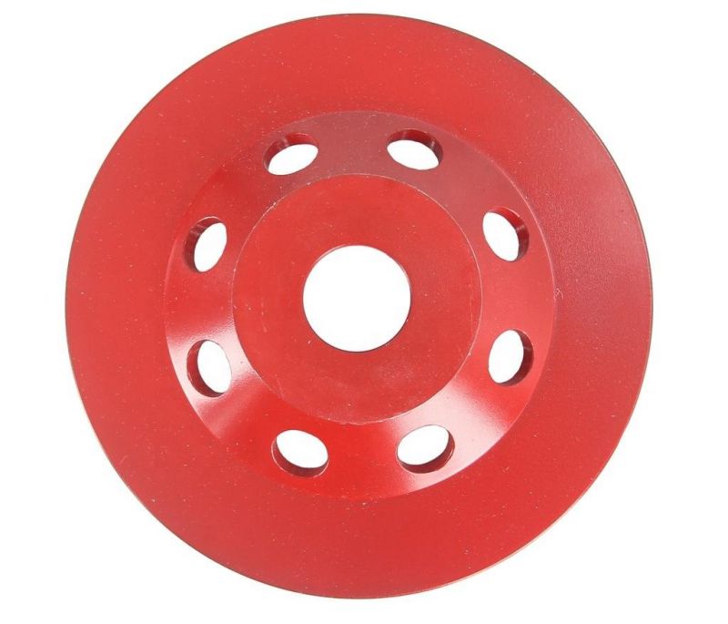 Richoice 125mmx22.2mm New Type Sandwich Brazed Remove Polishing Paints and Adhesives Ceramic Diamond Grinding Cup Wheel