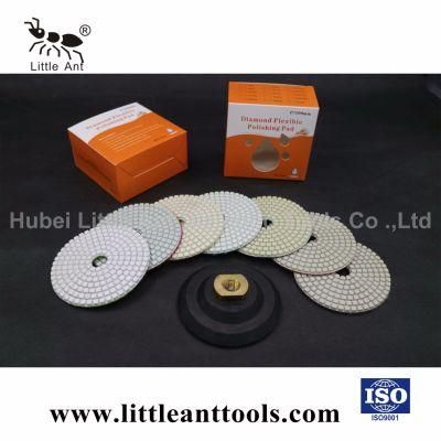 Marble Floor Using Diamond Polishing Pads