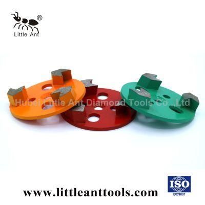 4&quot;/100mm Grinding Disk with 3 Arrow Segments Diamond Tool for Concrete