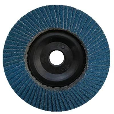 High Quality Blue Sand Stainless Steel Flap Disc