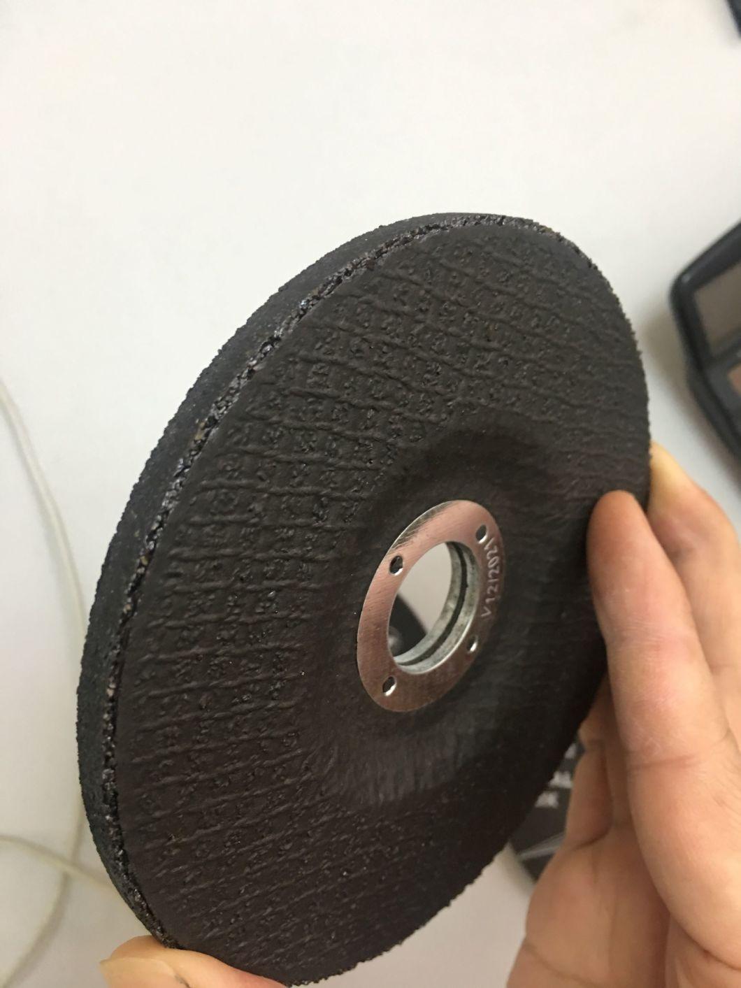 180X6.4X22.2mm Resin Bonded Depressed Center Grinding Wheel for Metal