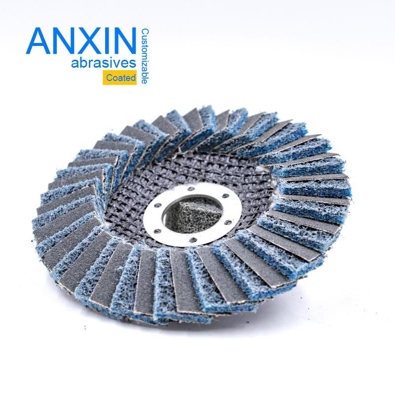 Zirconia Sanding Cloth Interleaved Surface Non-Woven Flap Disc