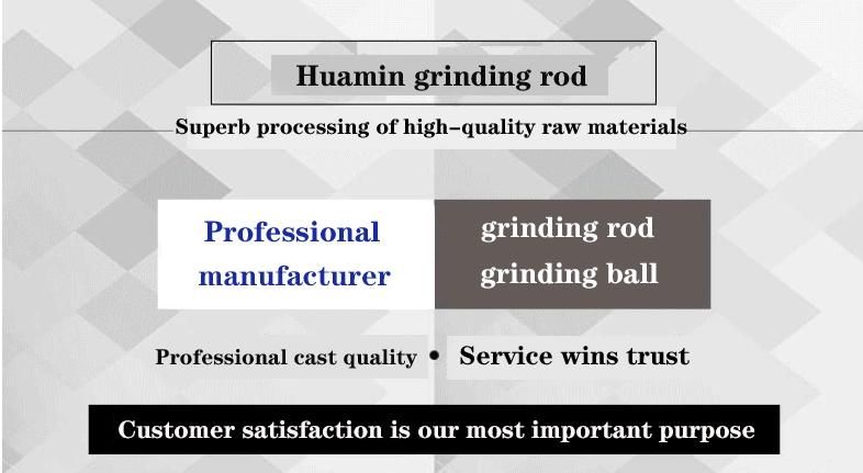 45-55HRC Grinding Rod Used in Rod Mill (from China)
