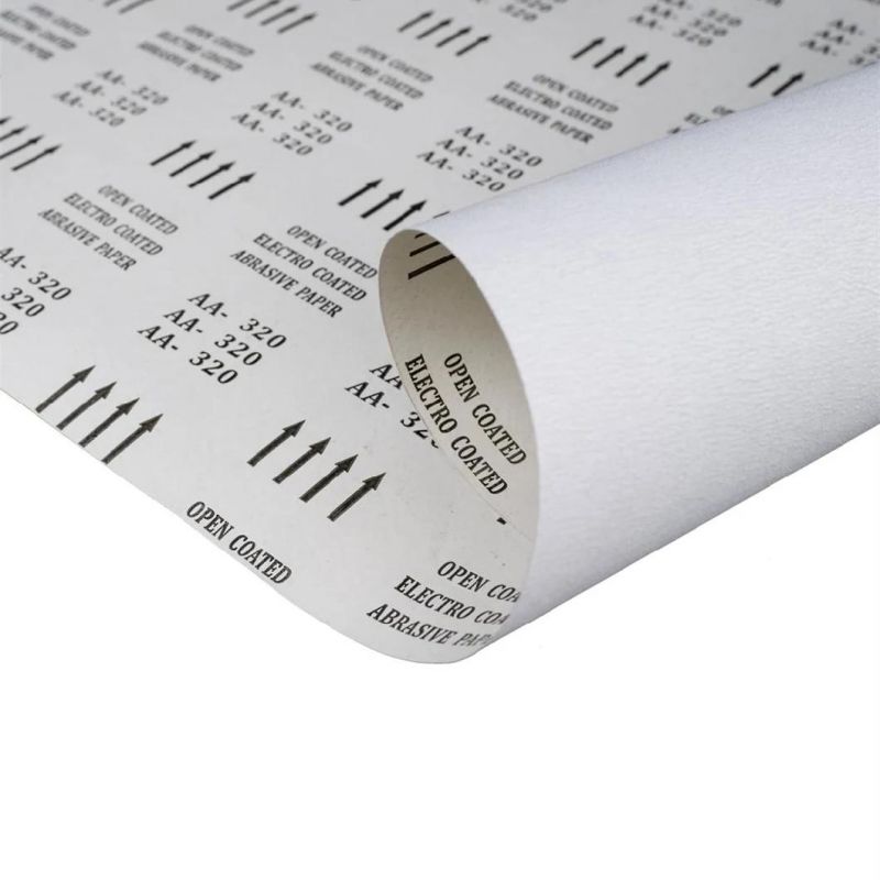 60# 80# Aluminum Oxide Ao Red Abrasive Paper Roll Sanding Paper Roll