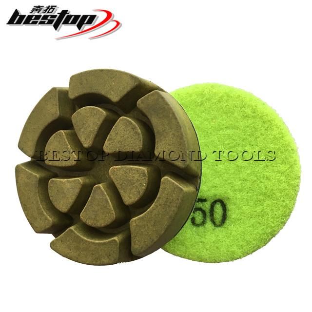 3 Inch Ultra Shine Diamond Polishing Pads for Concrete Floor