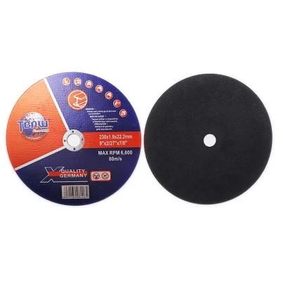 China Factory 230X1.9X22.2mm Cut off Disc Grinding Disc Cut-off Wheels for Stationary Machines Abrasive Wheel Cutting Wheel