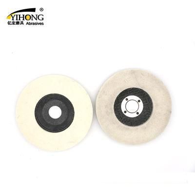 Chinese Manufacturer Wool Felt Flap Disc with High Polishing Efficiency for Wood Metal Glass Polishing