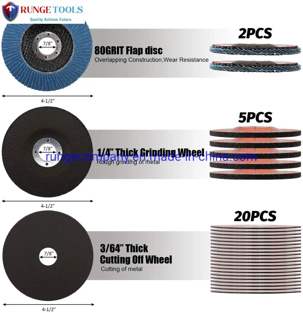 14" Inch Super Long Durable Abrasive Cutting Discs for Welding Metal Stainless Steel Angle Grinder Power Tools