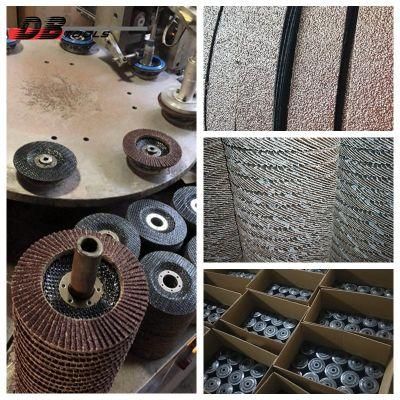 4.5 Inch 115mm Grinding Sanding Wheels Flap Disc Wheel a/O Abrasive T29 Conical Assorted for Metal Derusting