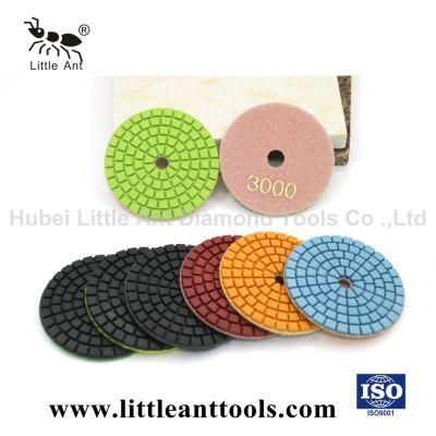 3&quot;/80mm Diamond Abrasive Hardware Tool Polishing Pad for Stone