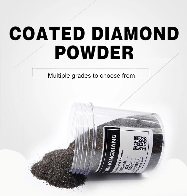 Titanium Coated Synthetic Industrial Diamond Powder Nickle Coated Diamond Powder