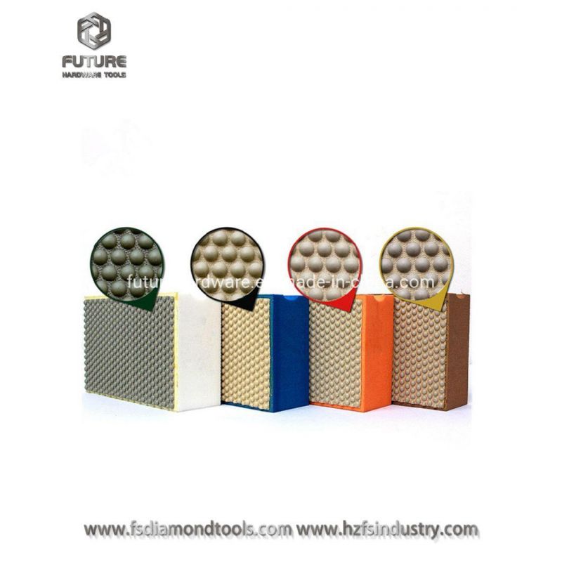 Diamond Hand Polishing Pads Electroplated Resin Pads
