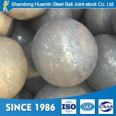 Diameter 60mm Forged Grinding Steel Ball for Mining Ball Mill