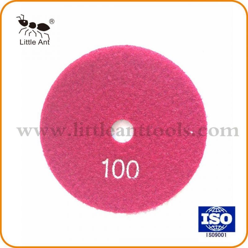 China 3 Inch Diamond Resin Bond Floor Polishing Pads