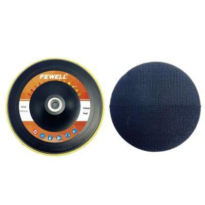 7 Inch180mm M14 Hook and Loop Rubber Back Plate Holder Pads for Diamond Abrasives Polishing Pads