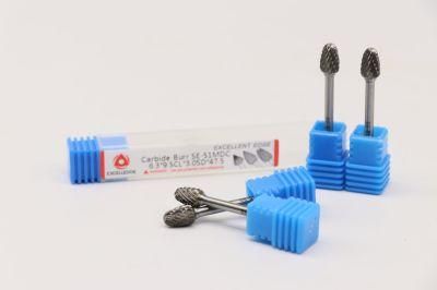 Solid Carbide Burrs with Excellent Endurance