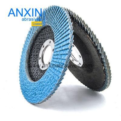 Chinese Ceramic Flap Disc in Blue Color
