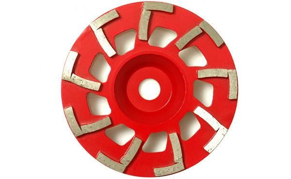 Concrete Grinding Single or Double Row Diamond Cup Grinding Wheel