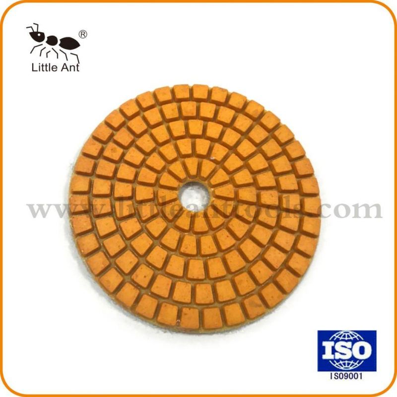 China 3 Inch Diamond Resin Bond Floor Polishing Pads