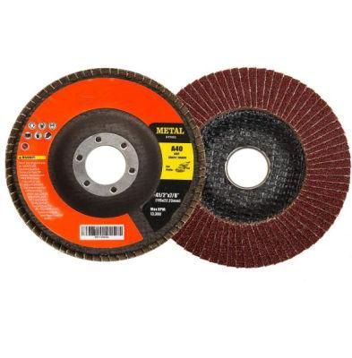 Power Tools Metal Abrasive Grinding Wheel 4.5 Inch Flap Disc for Welding Clean
