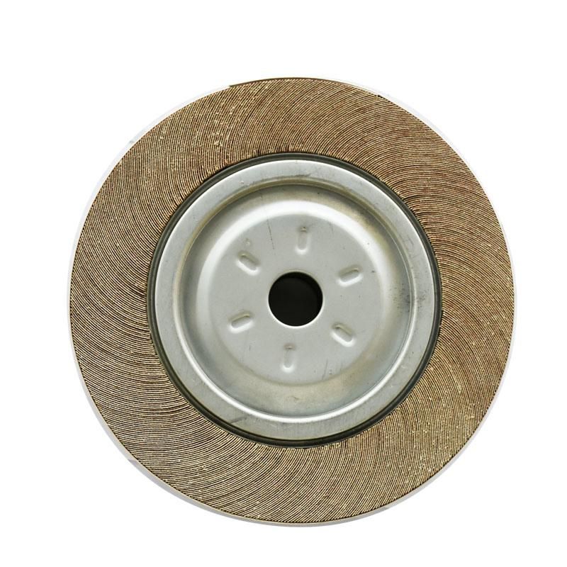 OEM China Manufacture Making 100-350mm Aluminium Oxide Flap Wheel for Grinding Metal