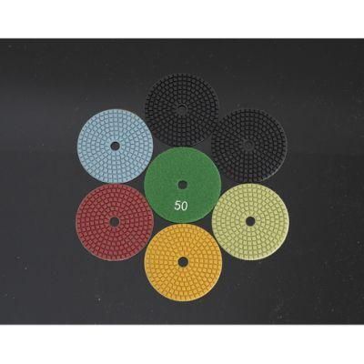 Qifeng Power Tool Diamond Granite Marble Pads Wet Polishing Pad Flexible Grinding Wheel