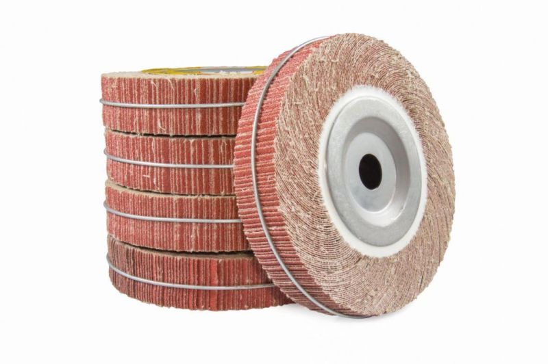 350X50X100/127mm Abrasive Grinding Flange Flap Wheels