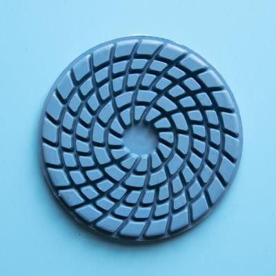 125mm Abrasive Tools 7 Steps Wet Polishing Pads for Marble/ Granite