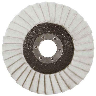 125X22.2mm Felt Polishing Flap Disc