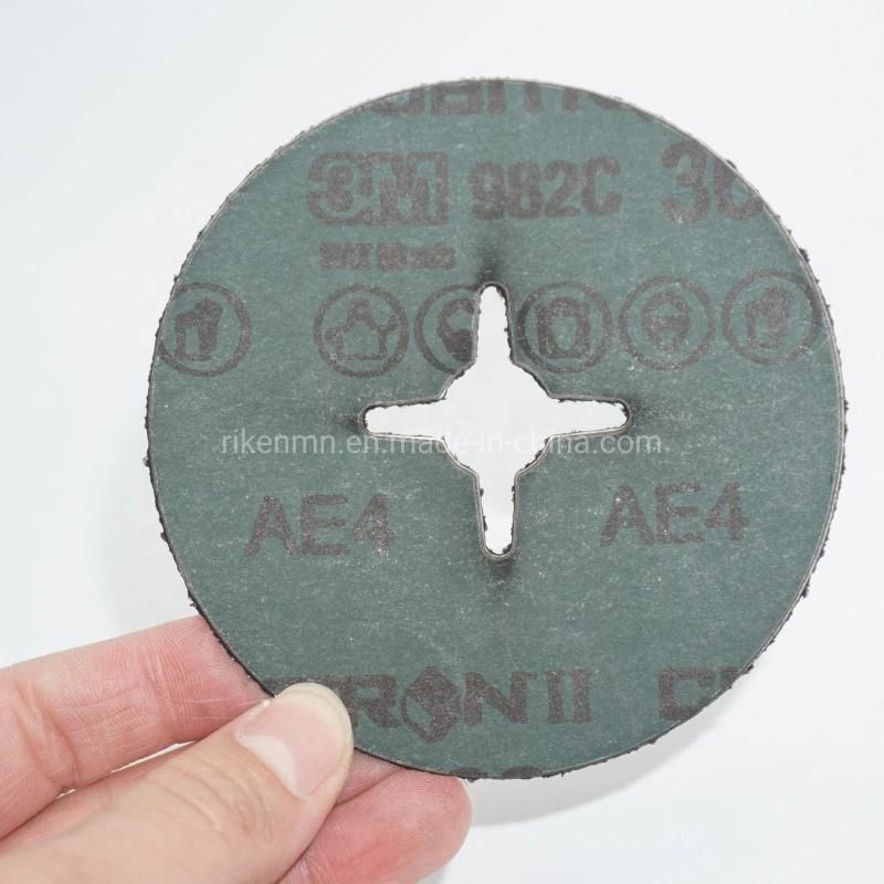 Aluminum Oxide Abrasive Metal Polishing Vulcanized Fiber Back Fiber Disc