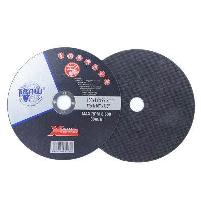 China Factory T41 High Speed Flat Center 7inch Reinforced Abrasive Cutting Wheel Disk for Angle Grinder