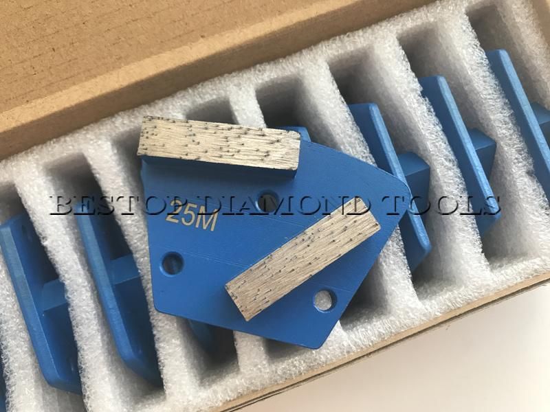 Trapezoid Diamond Magnetic Grinding Disc for Concrete