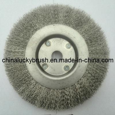 6 Inch Stainless Steel Wheel Brush (YY-056)