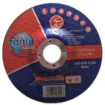 5inch T27 Abrasive Grinding Wheel Metal Grinding Disc 125*6.0*22mm