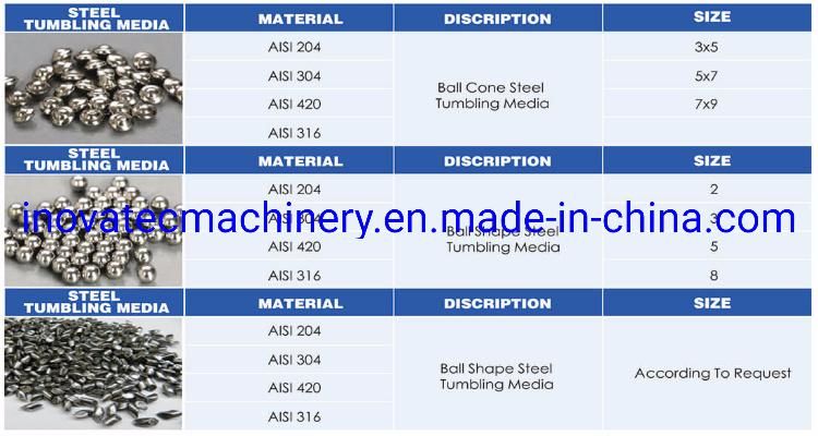 4mm SS304 Steel Ballcone Burnishing Media for Metal Polishing Malaysia