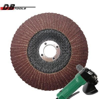 4 Inch 100mm Grinding Wheel Flap Disc 5/8&ldquo; Arbor Aluminum Oxide T27 for Paint Remove